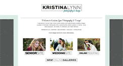 Desktop Screenshot of kristinalynnphoto.com